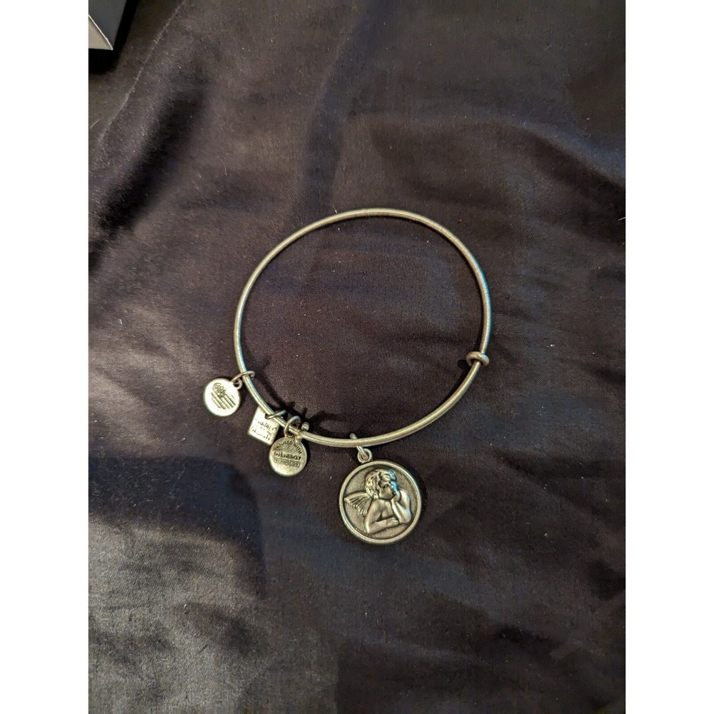 Alex & Ani Cherub Purity Angelic Light‎ 2015 bangle charms bracelet